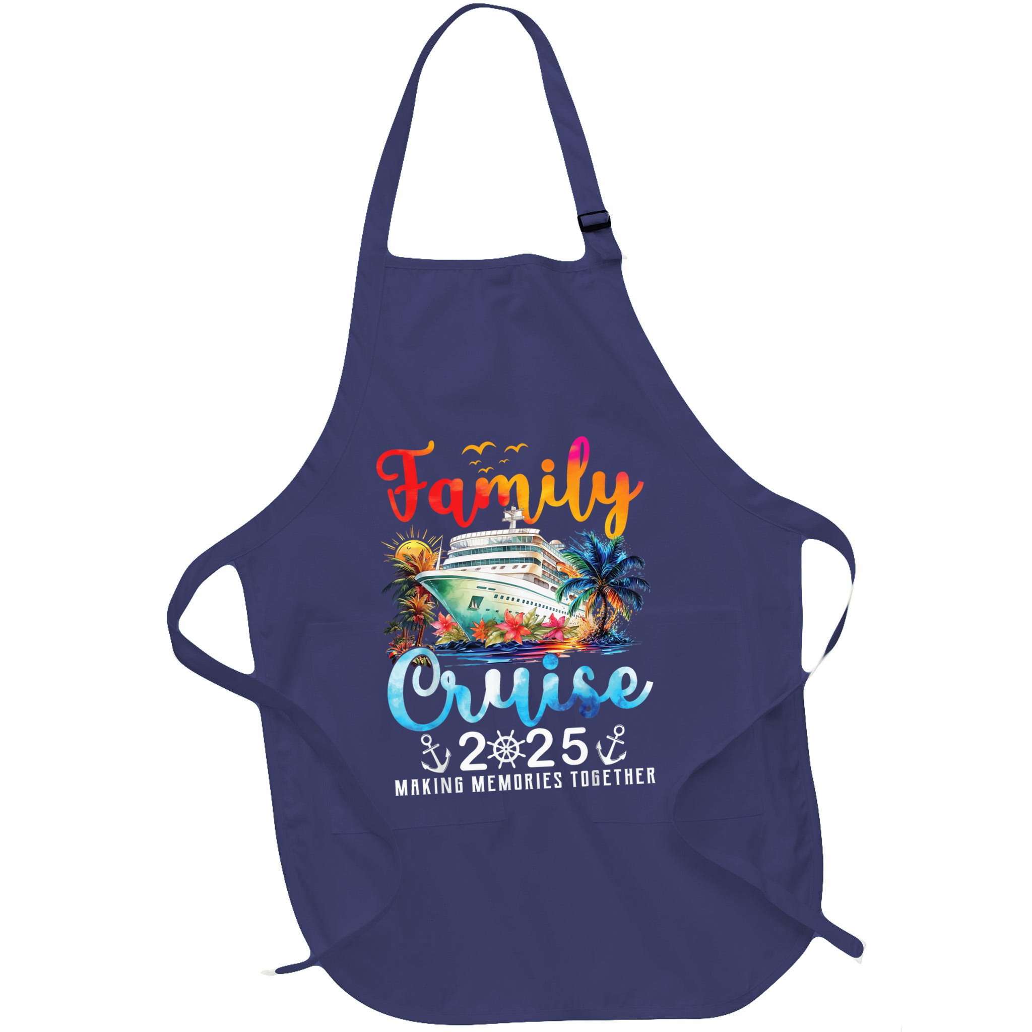 Family Cruise 2025 Vacation Trip Family Matching Cruise Ship Apron