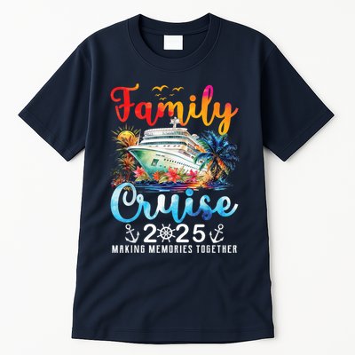 Family Cruise 2025 Vacation Trip Family Matching Cruise Ship Tall T-Shirt