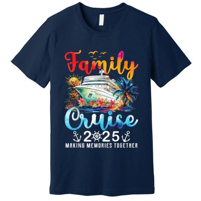 Family Cruise 2025 Vacation Trip Family Matching Cruise Ship Premium T-Shirt