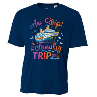 Family Cruise 2025 Aw Ship ItS Family Trip 2025 Cooling Performance Crew T-Shirt