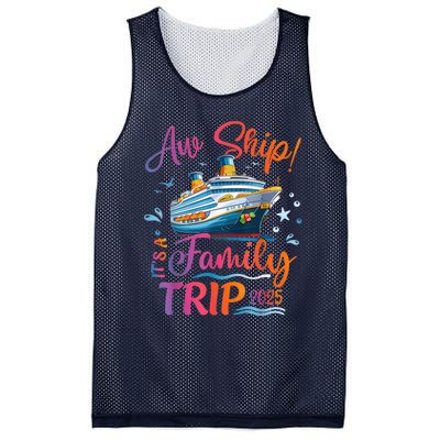 Family Cruise 2025 Aw Ship ItS Family Trip 2025 Mesh Reversible Basketball Jersey Tank