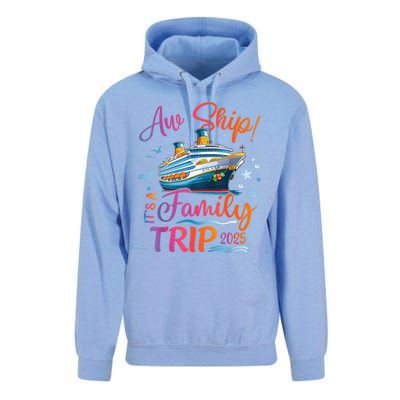 Family Cruise 2025 Aw Ship ItS Family Trip 2025 Unisex Surf Hoodie