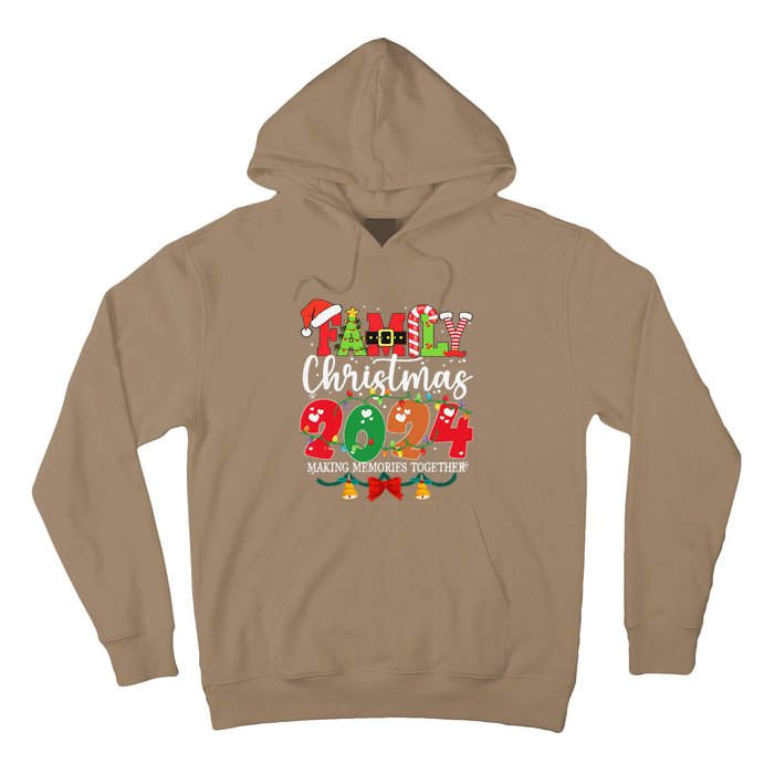 Family Christmas 2024 Matching Outfit Xmas Santa Hat Pajamas Hoodie