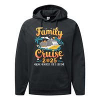 Family Cruise 2025 Cruise Squad Party Family Group Matching Performance Fleece Hoodie