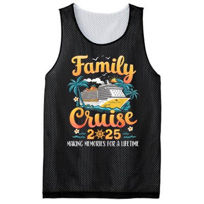 Family Cruise 2025 Cruise Squad Party Family Group Matching Mesh Reversible Basketball Jersey Tank