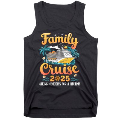 Family Cruise 2025 Cruise Squad Party Family Group Matching Tank Top