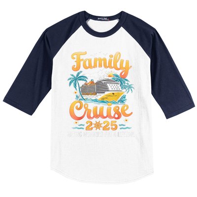 Family Cruise 2025 Cruise Squad Party Family Group Matching Baseball Sleeve Shirt