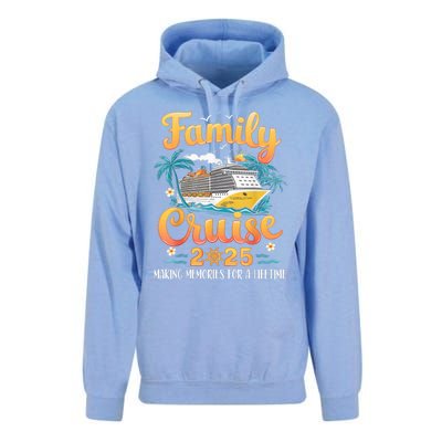 Family Cruise 2025 Cruise Squad Party Family Group Matching Unisex Surf Hoodie