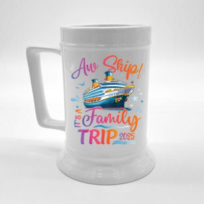 Family Cruise 2025 Aw Ship ItS Family Trip 2025 Beer Stein