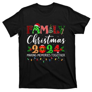 Family Christmas 2024 Matching Outfit Xmas Squad Santa T-Shirt