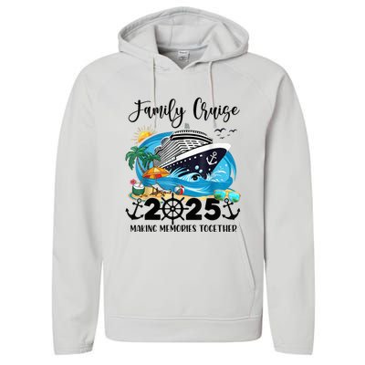 Family Cruise 2025 Family Matching Cruise Ship Vacation Trip Performance Fleece Hoodie