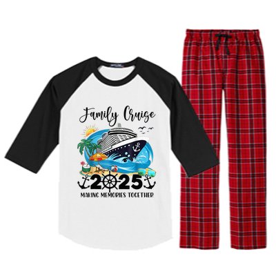 Family Cruise 2025 Family Matching Cruise Ship Vacation Trip Raglan Sleeve Pajama Set