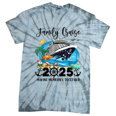 Family Cruise 2025 Family Matching Cruise Ship Vacation Trip Tie-Dye T-Shirt