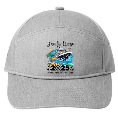 Family Cruise 2025 Family Matching Cruise Ship Vacation Trip 7-Panel Snapback Hat