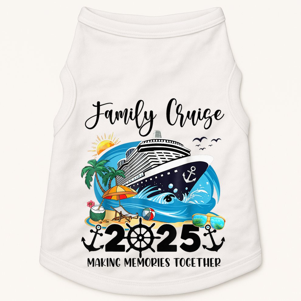 Family Cruise 2025 Family Matching Cruise Ship Vacation Trip Doggie Tank