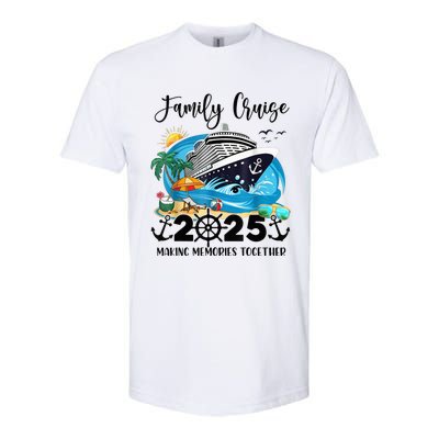 Family Cruise 2025 Family Matching Cruise Ship Vacation Trip Softstyle CVC T-Shirt