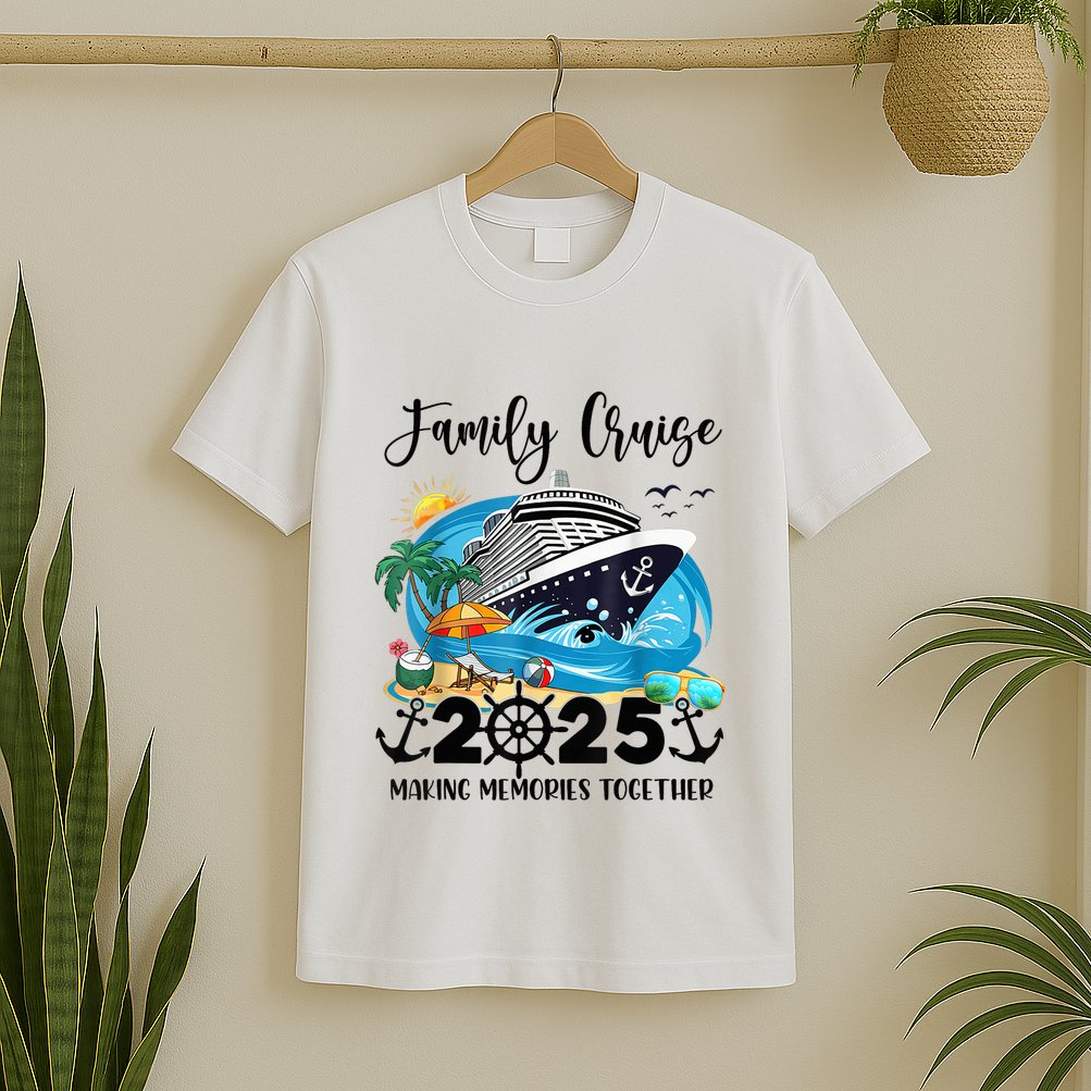 Family Cruise 2025 Family Matching Cruise Ship Vacation Trip T-Shirt