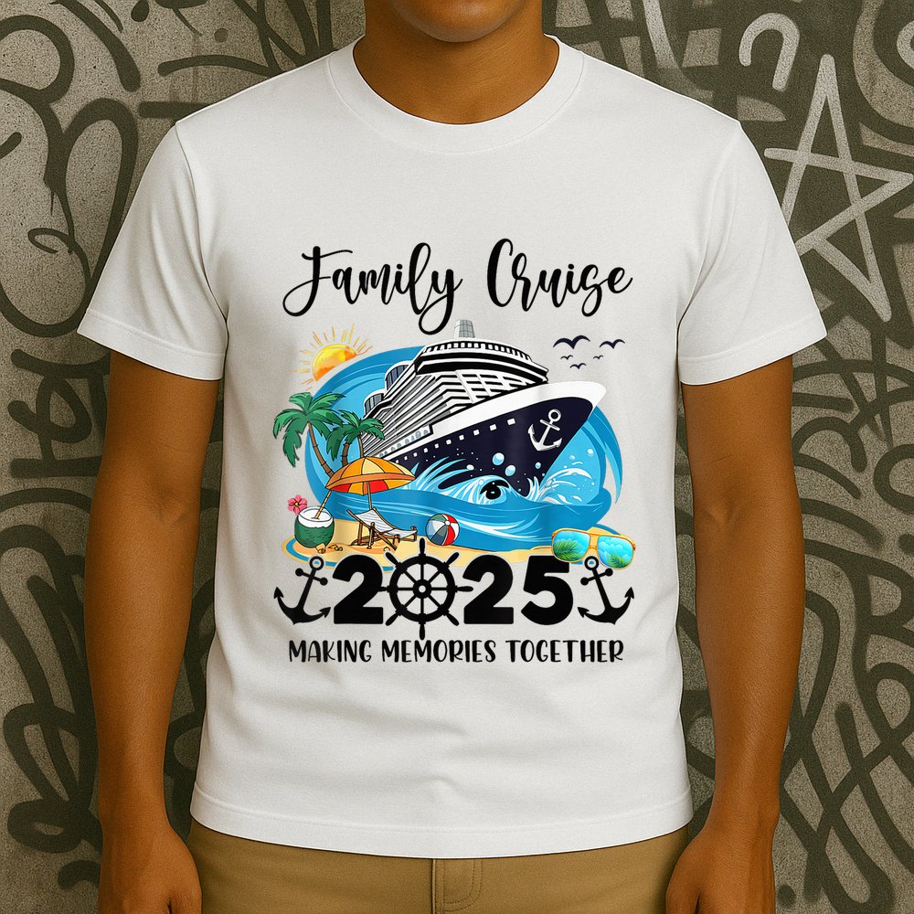 Family Cruise 2025 Family Matching Cruise Ship Vacation Trip T-Shirt