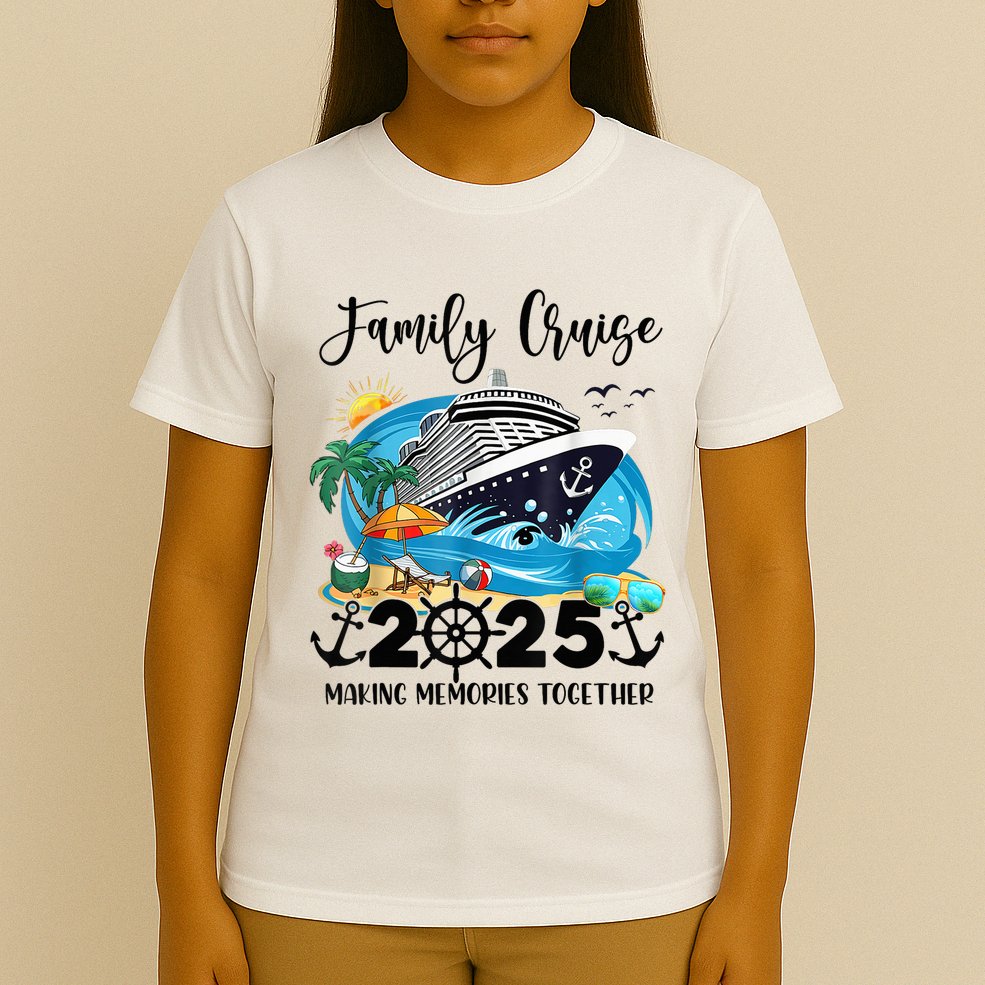 Family Cruise 2025 Family Matching Cruise Ship Vacation Trip T-Shirt