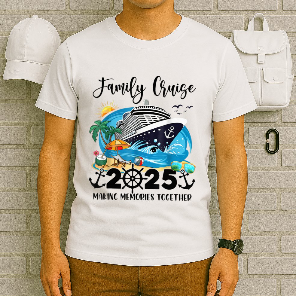 Family Cruise 2025 Family Matching Cruise Ship Vacation Trip T-Shirt