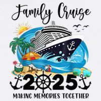 Family Cruise 2025 Family Matching Cruise Ship Vacation Trip T-Shirt