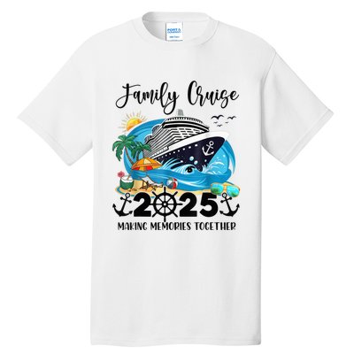 Family Cruise 2025 Family Matching Cruise Ship Vacation Trip Tall T-Shirt