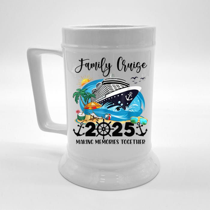 Family Cruise 2025 Family Matching Cruise Ship Vacation Trip Beer Stein