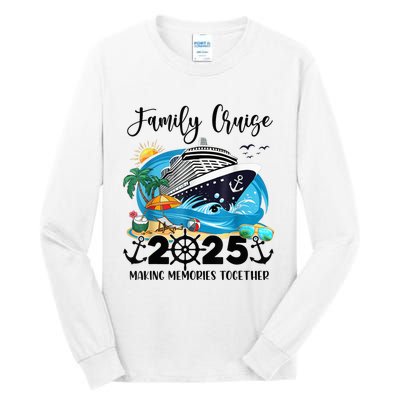 Family Cruise 2025 Family Matching Cruise Ship Vacation Trip Tall Long Sleeve T-Shirt