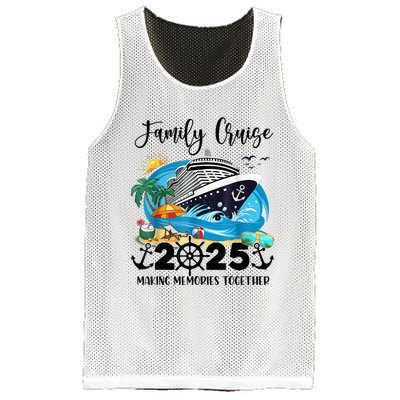 Family Cruise 2025 Family Matching Cruise Ship Vacation Trip Mesh Reversible Basketball Jersey Tank