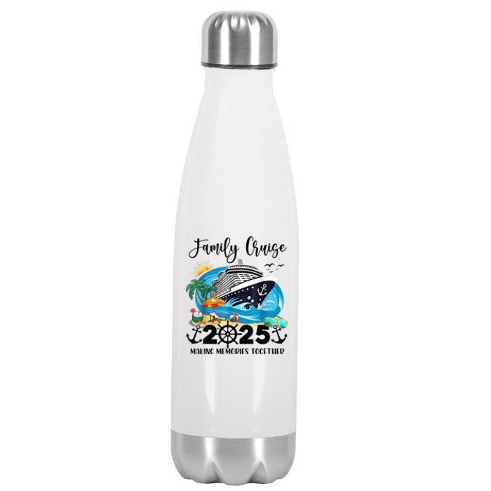 Family Cruise 2025 Family Matching Cruise Ship Vacation Trip Stainless Steel Insulated Water Bottle