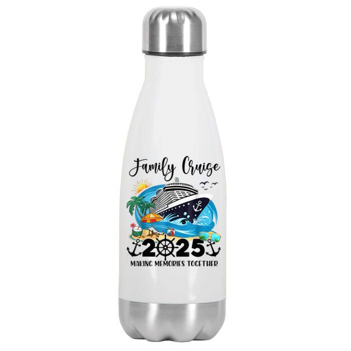 Family Cruise 2025 Family Matching Cruise Ship Vacation Trip Stainless Steel Insulated Water Bottle