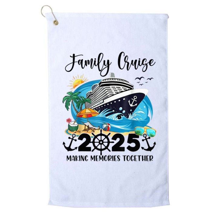 Family Cruise 2025 Family Matching Cruise Ship Vacation Trip Platinum Collection Golf Towel