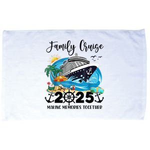 Family Cruise 2025 Family Matching Cruise Ship Vacation Trip Microfiber Hand Towel