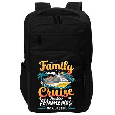 Family Cruise 2025 Family Matching Cruise Ship Vacation Trip Impact Tech Backpack