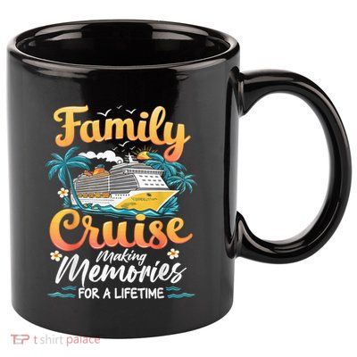 Family Cruise 2025 Family Matching Cruise Ship Vacation Trip 11oz C Handle Ceramic Mug