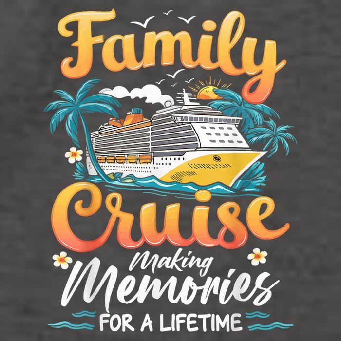 Family Cruise 2025 Family Matching Cruise Ship Vacation Trip Vector Backpack