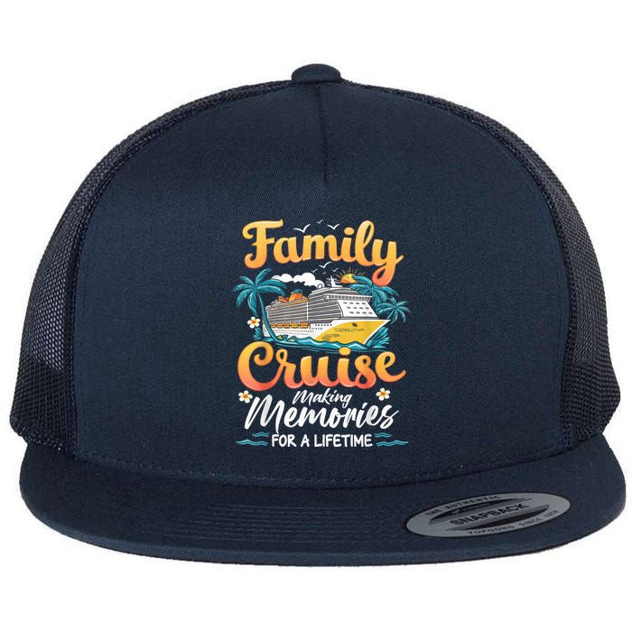 Family Cruise 2025 Family Matching Cruise Ship Vacation Trip Flat Bill Trucker Hat