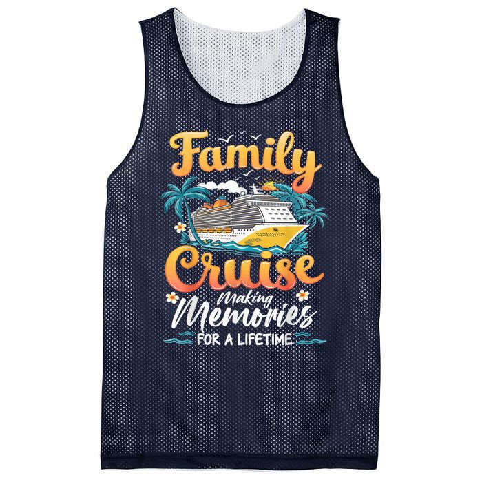 Family Cruise 2025 Family Matching Cruise Ship Vacation Trip Mesh Reversible Basketball Jersey Tank