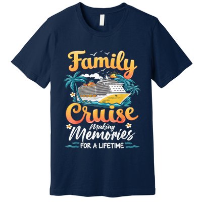 Family Cruise 2025 Family Matching Cruise Ship Vacation Trip Premium T-Shirt