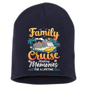 Family Cruise 2025 Family Matching Cruise Ship Vacation Trip Short Acrylic Beanie