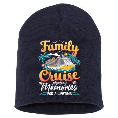 Family Cruise 2025 Family Matching Cruise Ship Vacation Trip Short Acrylic Beanie