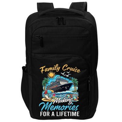 Family Cruise 2025 Family Matching Cruise Ship Vacation Trip Impact Tech Backpack
