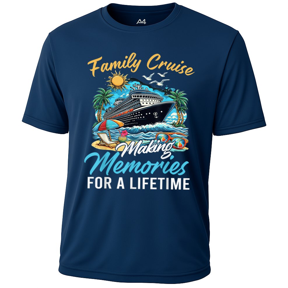 Family Cruise 2025 Family Matching Cruise Ship Vacation Trip Cooling Performance Crew T-Shirt