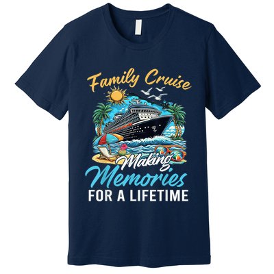 Family Cruise 2025 Family Matching Cruise Ship Vacation Trip Premium T-Shirt