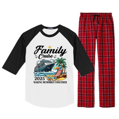 Family Cruise 2025 Family Matching Cruise Ship Vacation Trip Raglan Sleeve Pajama Set