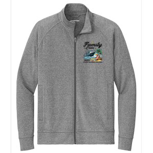 Family Cruise 2025 Family Matching Cruise Ship Vacation Trip Stretch Full-Zip Cadet Jacket