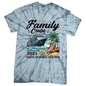 Family Cruise 2025 Family Matching Cruise Ship Vacation Trip Tie-Dye T-Shirt