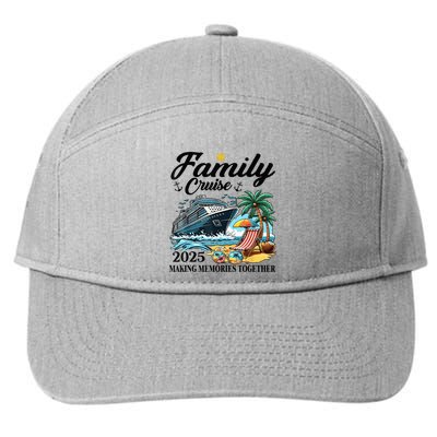 Family Cruise 2025 Family Matching Cruise Ship Vacation Trip 7-Panel Snapback Hat