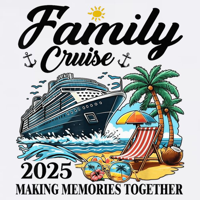 Family Cruise 2025 Family Matching Cruise Ship Vacation Trip Cooling Performance Crew T-Shirt
