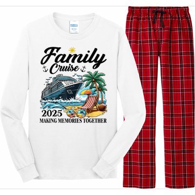 Family Cruise 2025 Family Matching Cruise Ship Vacation Trip Long Sleeve Pajama Set